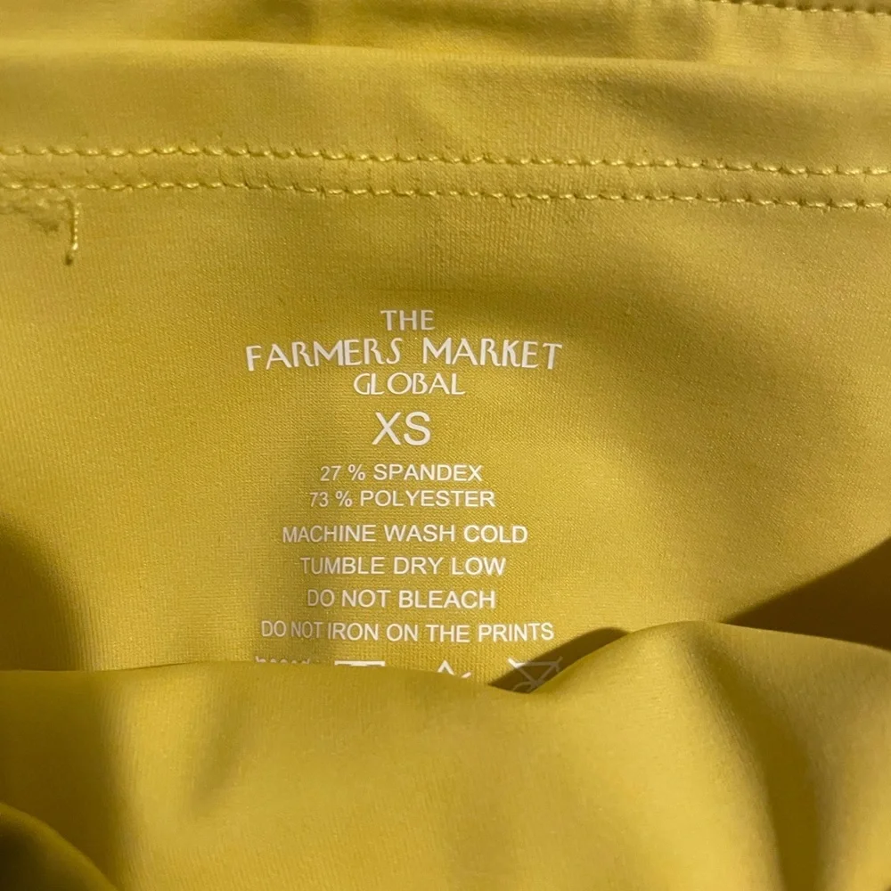 Farmer's Market Global Ball Pocket Biker Shorts / Mykonos yellow Size XS‎
